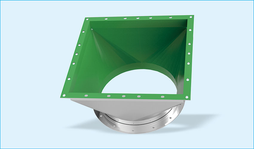 方轉圓接頭(內襯ETFE)