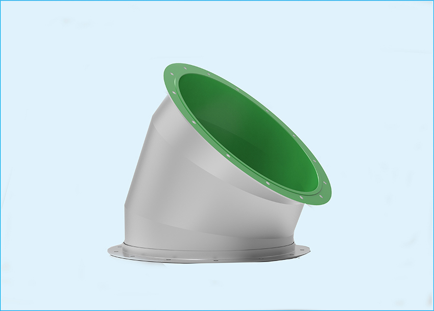 30°焊（hàn）接彎頭（內襯ETFE）